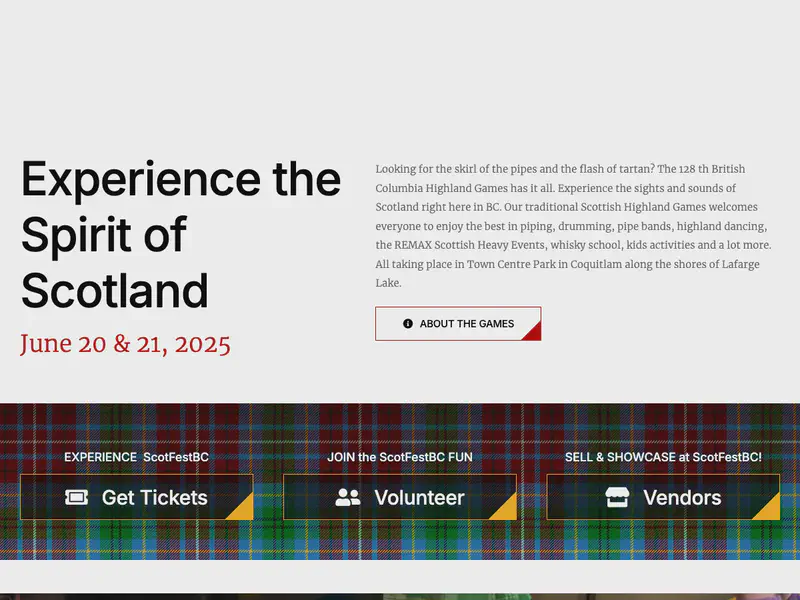 ScotFestBC: The British Columbia Highland Games