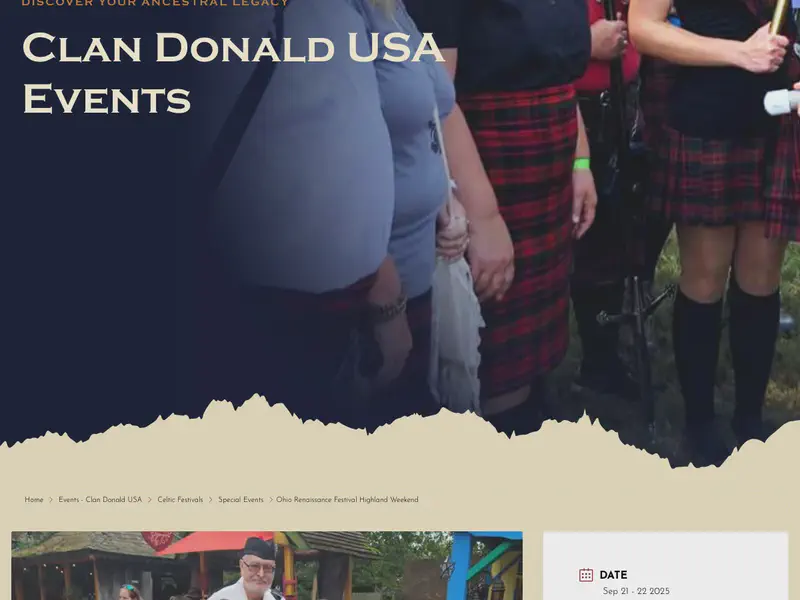Ohio Scottish Games & Celtic Festival