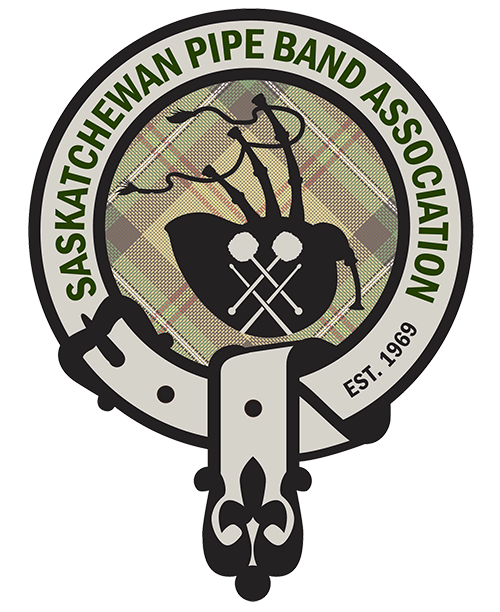 Saskatchewan Pipe Band Association logo