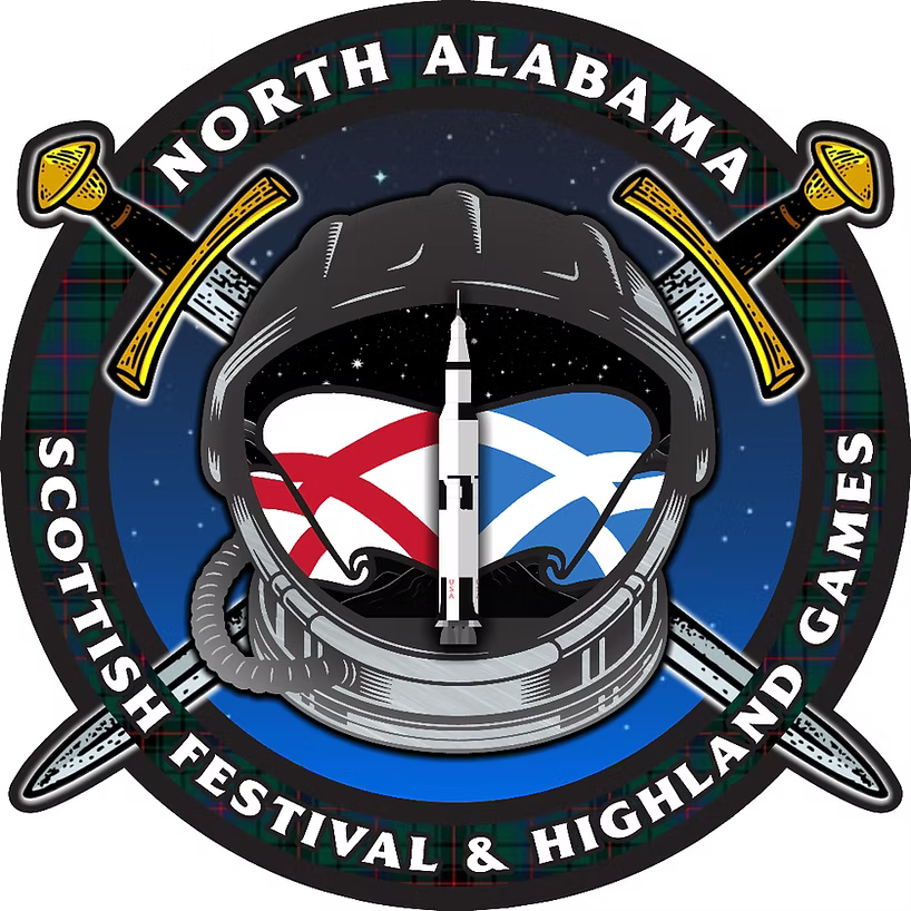 North Alabama Scottish Festival and Highland Games logo.