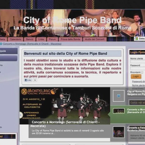 city of rome pipe band