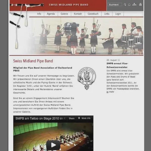 swiss midland pipe band