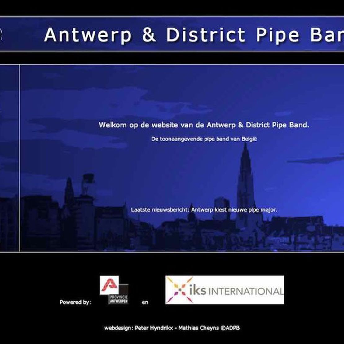 antwerp and district pipe band