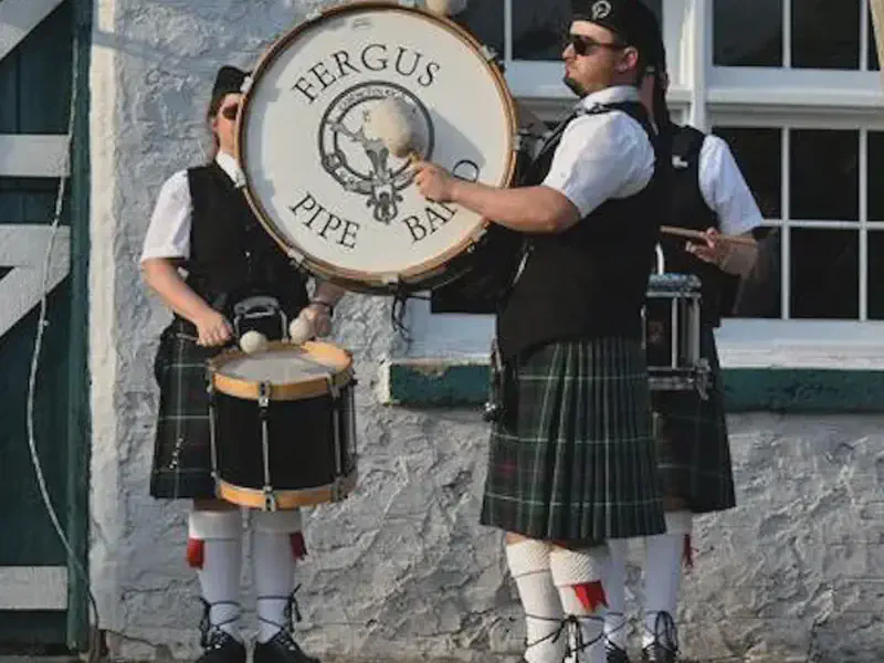 fergus pipe band