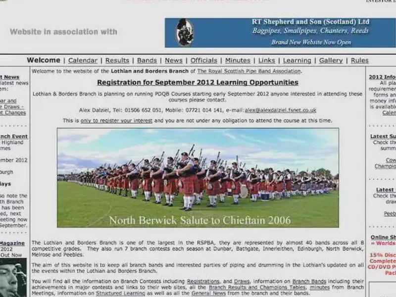 RSPBA - lothian and borders branch