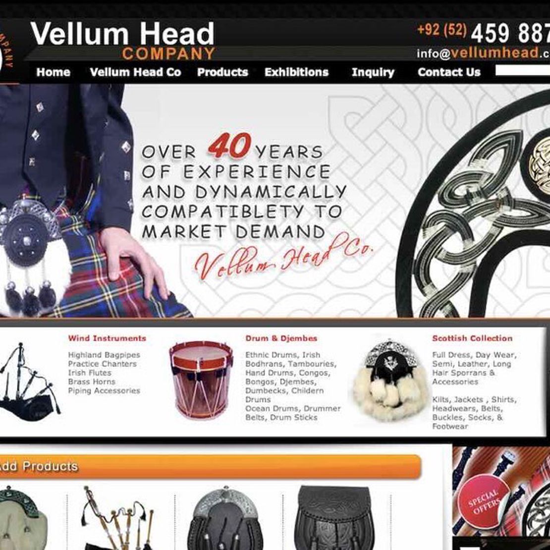 vellum head company