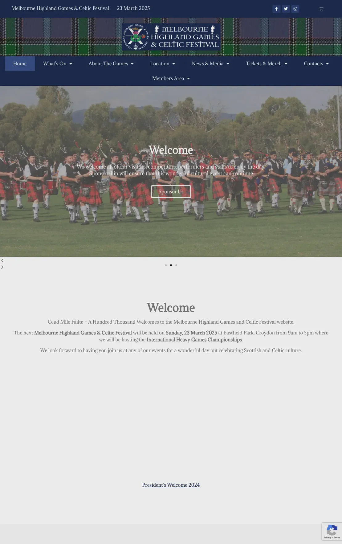 Melbourne Highland Games & Celtic Festival