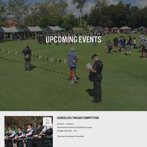 Queensland Pipe Band Championship / Queensland Scottish Festival