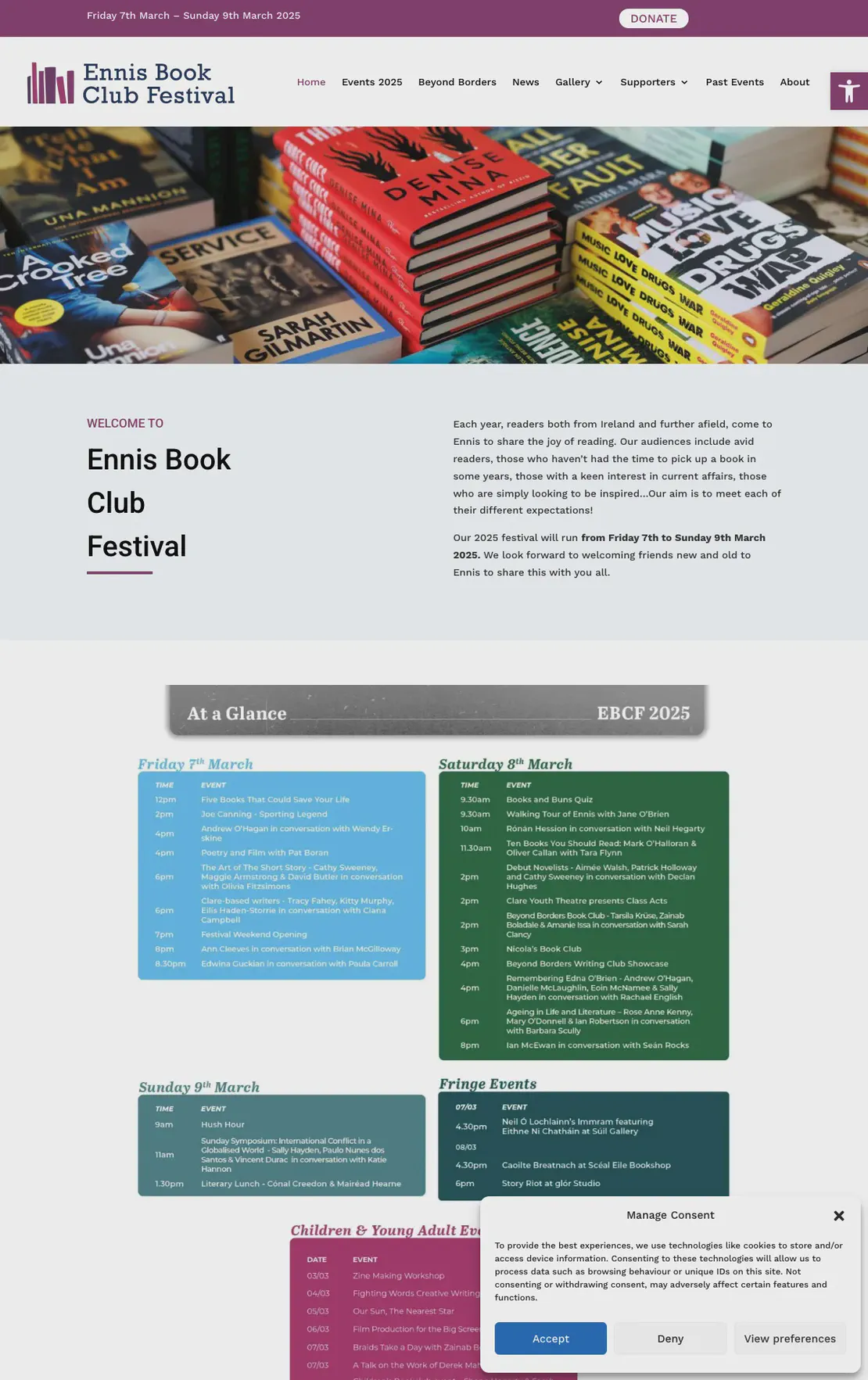 Ennis Book Club Festival