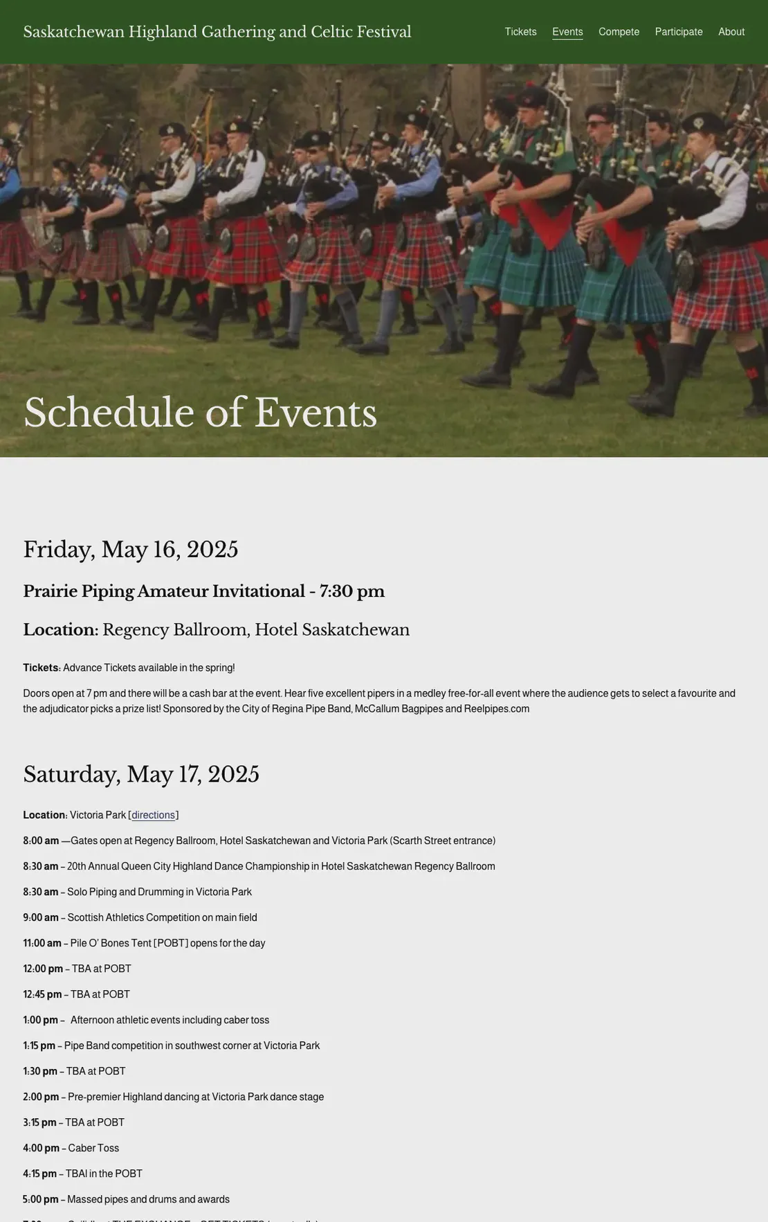 Prairie Piping Amateur Invitational