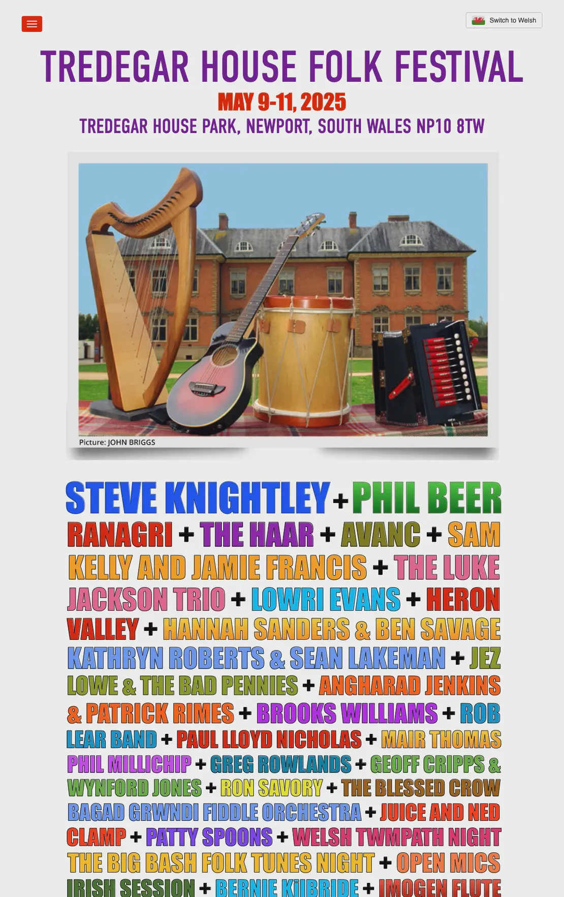 Tredegar House Folk Festival