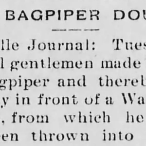 the hobo bagpiper